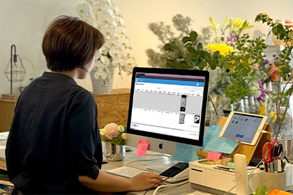 データビューアーでリアルタイムに注文の進捗状況を確認