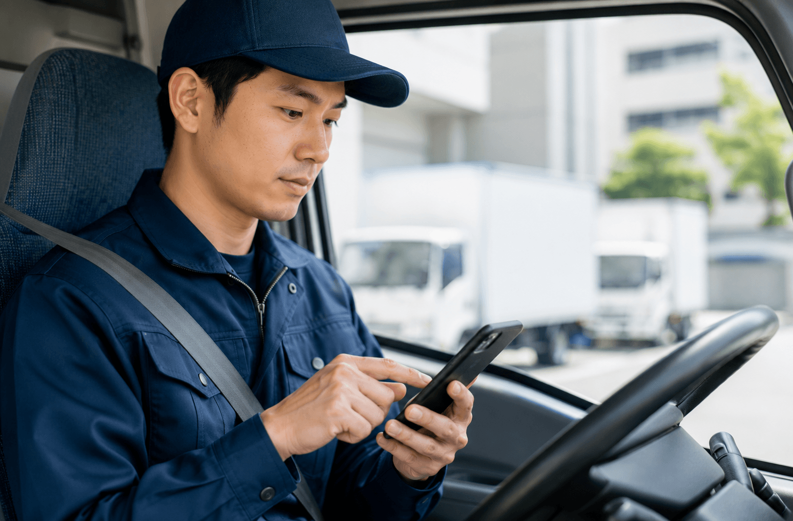 配送日報アプリの作り方 運行 配送記録 スマホ