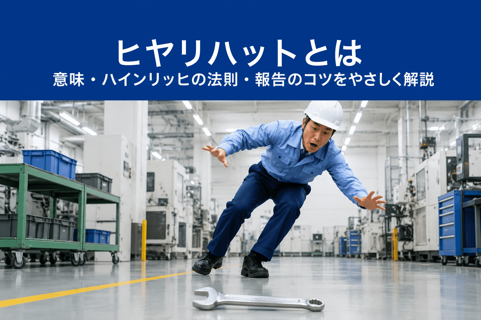 ヒヤリハットとは 意味 ハインリッヒの法則