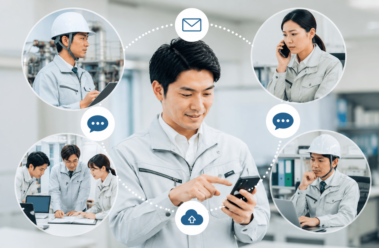 現場の情報共有を改善する方法 課題 進め方