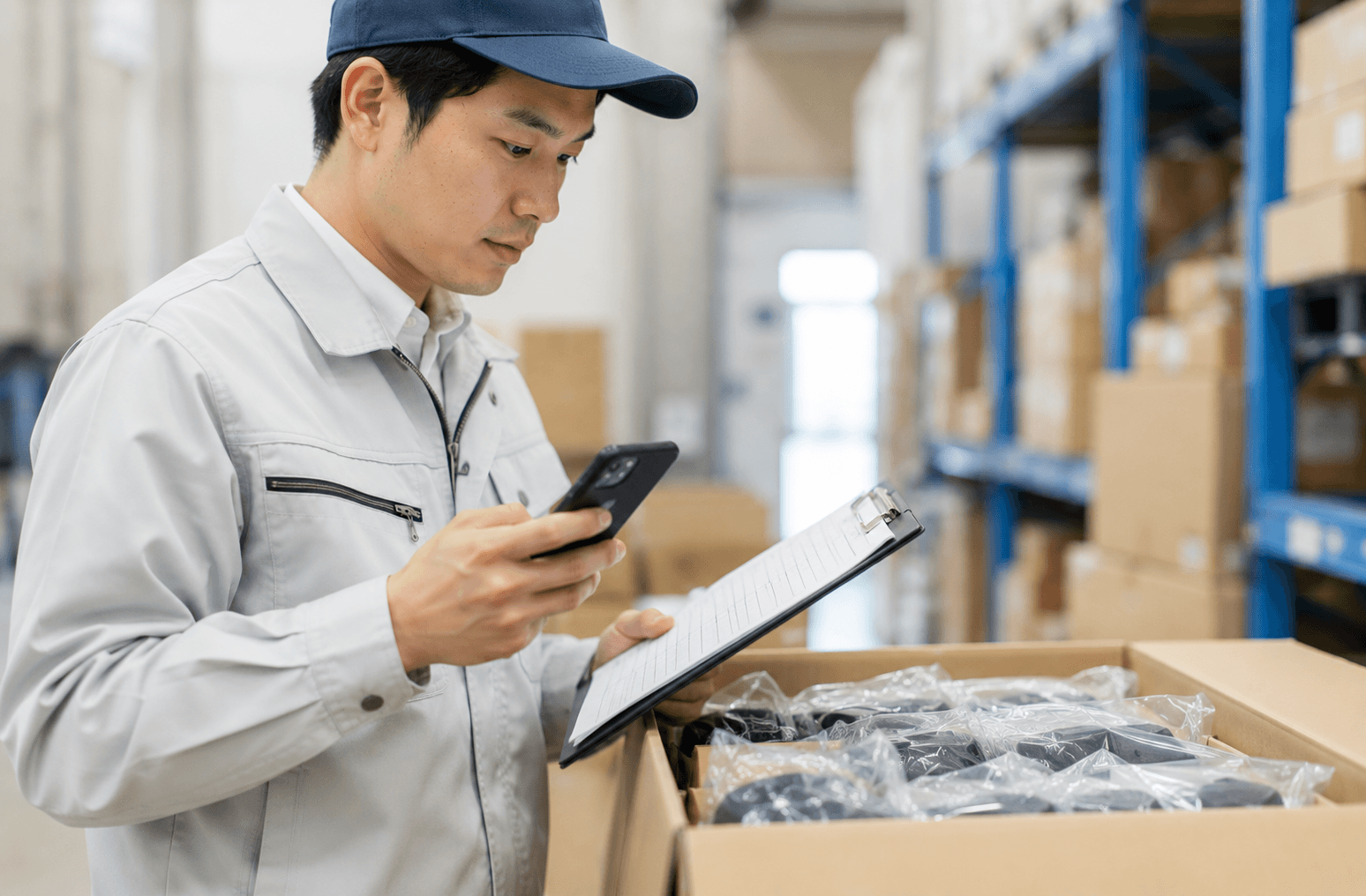 検品アプリ 出荷前検査 検査記録 スマホ